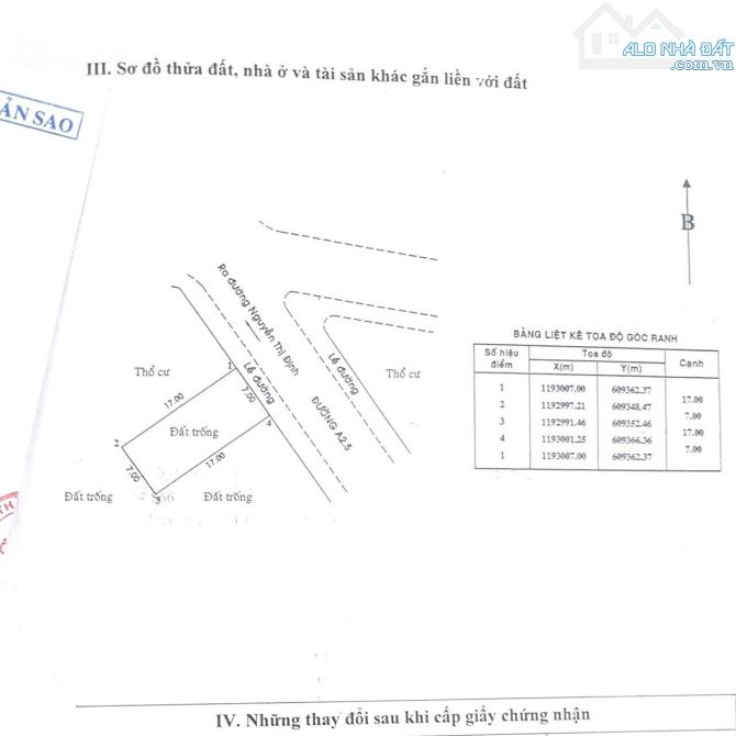 Bán đất An Phú mặt đường số 3 kdc PN - Sông Giồng Quận 2 cũ nền C26 (119m2) 160 tr/m2 - 1