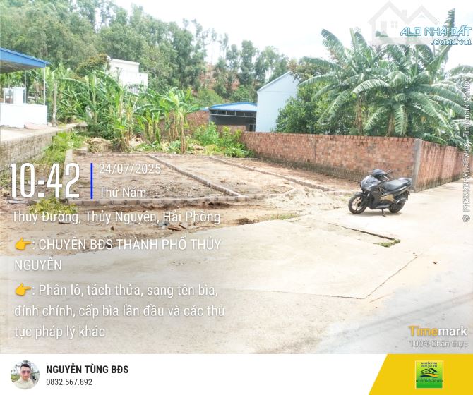 Bán đất trung tâm xã Thủy Đường cũ giá đầu tư - 1
