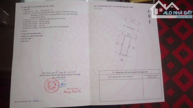 BÁN LÔ ĐẤT ĐẸP – KHU PHÂN LÔ AN TRÌ, HÙNG VƯƠNG – GẦN MÊ TRO - 1