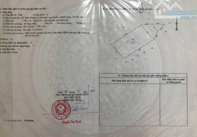 BÁN MẶT TIỀN TẠ THỊ PHI, LONG TUYỀN, BÌNH THUỶ - 1