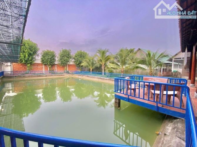Bán đất có sẵn nhà gỗ 3PN, dt 4035m2, Trung Lập Thượng, Củ Chi, giá chỉ nhỉnh 11 tỷ - 2