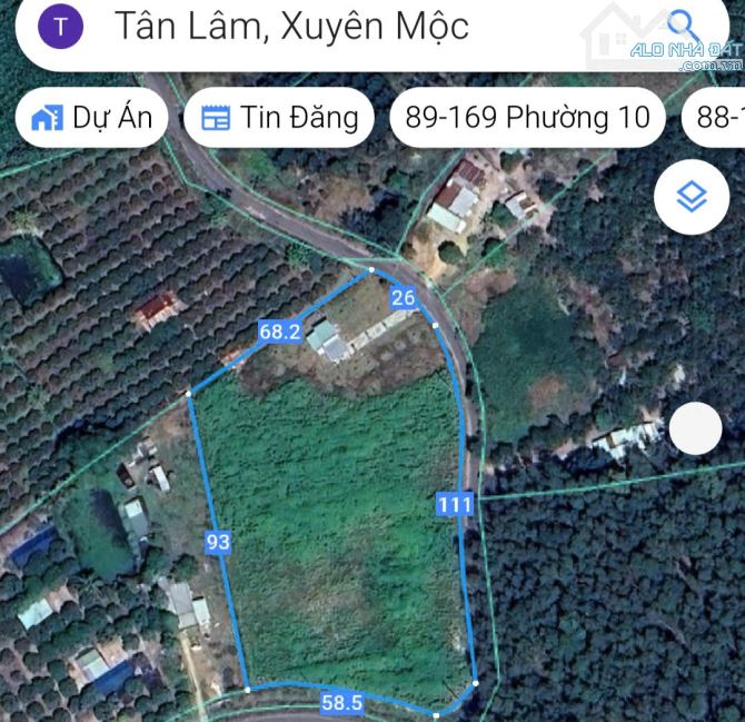 Bán đất tại Xã Tân Lâm, Xuyên Mộc, Bà Rịa Vũng Tàu 3 triệu / m2, 8770 m2 chính chủ, view đ - 2
