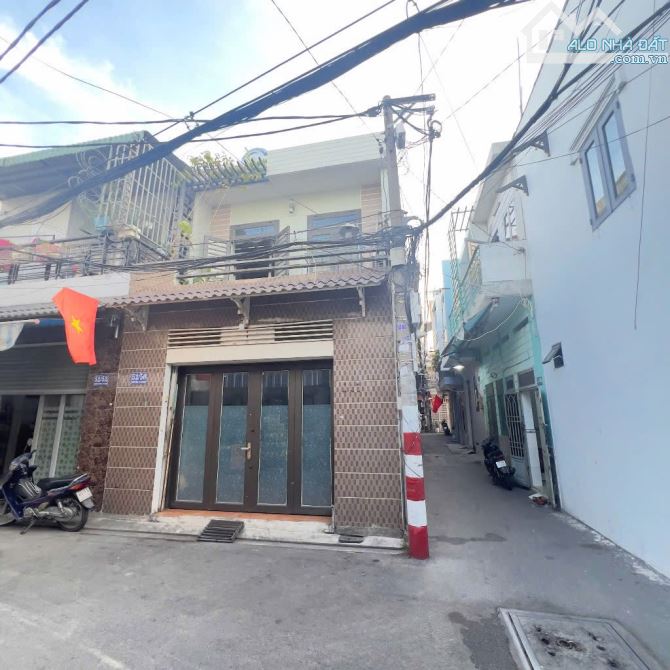 NHÀ CŨ LÔ GÓC KLG - HẺM XE HƠI 6M NGUYỄN SỸ SÁCH THÔNG PHẠM VĂN BẠCH - 2 TẦNG - 70M² - 2