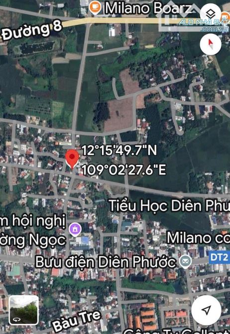 bán lô đất 2 mặt tiền đường thành hồ - 2