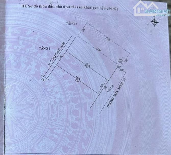 Bán nhà 2 tầng Hoà Minh 20 trung tâm Liên Chiểu, gần biển - 2