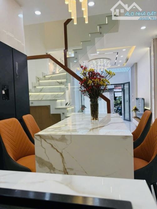 Siêu phẩm mặt tiền kinh doanh Hai xe tải chánh nhau 52m 4 tầng nhỉnh 7 Tỷ - 4