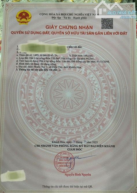 bán lô đất 2 mặt tiền đường thành hồ - 4