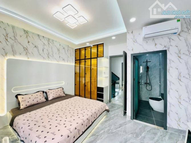 Nhà đẹp 5 tầng 50m2 4,2x12 Full nội thất - Dương Thị Mười Quận 12 - HXH - Chỉ 6,8 tỷ TL - 4