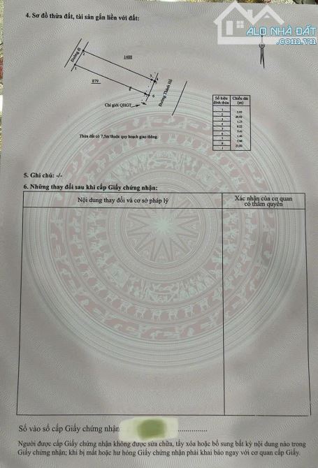 bán lô đất 2 mặt tiền đường thành hồ - 5