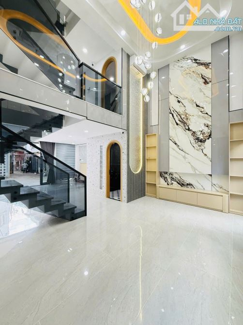 Nhà Mới Xây Hẻm 6m 💎Phan Huy Ích -P12💎5,5X15M 4 Lầu 4PN_6WC💵7,2 Tỷ - 8