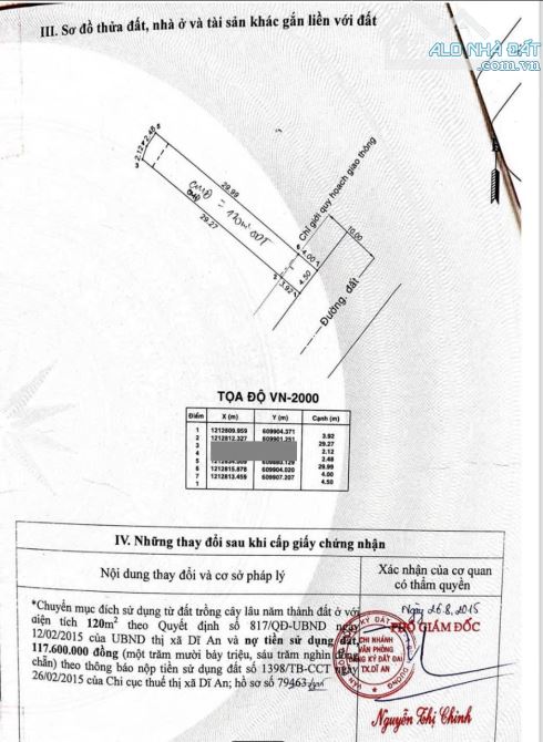 3,7Tỷ TL🔥Bán nhà cấp Bốn 151,9m2 Mặt Tiền đường Trương Văn Vĩnh, P.Tân Bình, Tp.Dĩ An - 9