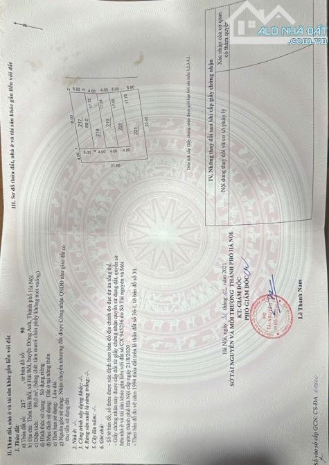 BÁN NHANH 89M ĐẤT THÔN HẢI BỐI, XÃ HẢI BỐI, ĐÔNG ANH, HÀ NỘI. GIÁ 6,85 TỶ.