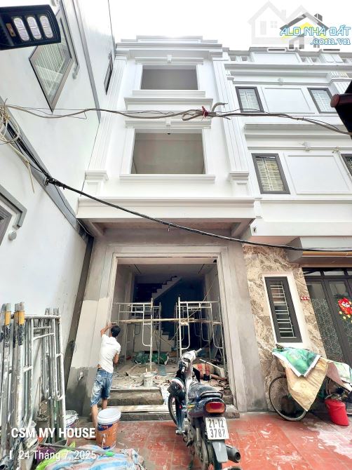 Trung Hành - Xây Mới Độc Lập - 43m2 - 3 tầng - sân rộng