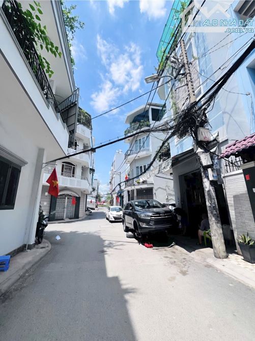 🚘💥HẺM XE HƠI 💥 PHAN VĂN TRỊ - BÌNH THẠNH💥4 TẦNG BTCT - 55M2 - NGANG 4M - CHỈ 9,2 TỶ TL