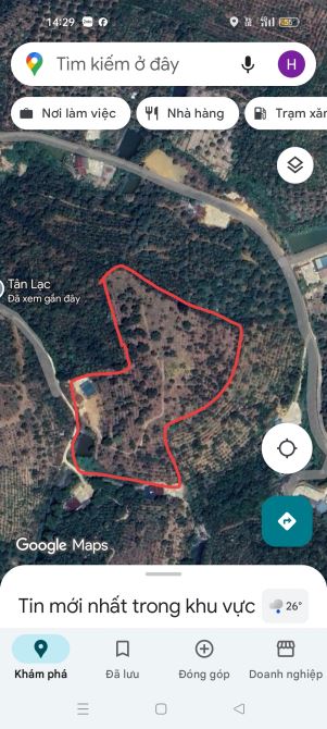 Cần bán 1,7ha sầu riêng thôn 9 Tân Lạc Bảo Lâm