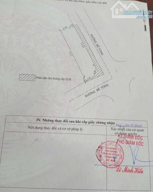 Bán căn góc cấp 4 (4x15m), hẻm Chiêu Liêu p. Tân Đông Hiệp gần Ngã 3 Ông Xã - 1