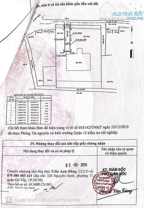 Bán nền đất hẻm 423 80m2 đường Vườn Lài An Phú Đông Quận 12 giá 7 tỷ - 1