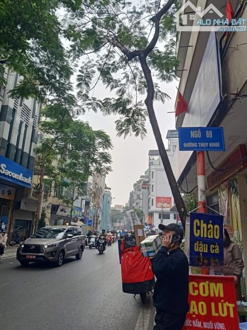 BÁN ĐẤT TẶNG NHÀ LÔ GÓC VỊ TRÍ KINH DOANH ĐỈNH MP THỤY KHUÊ TÂY HỒ 15 TỶ DT 55M2 MT 4M - 1