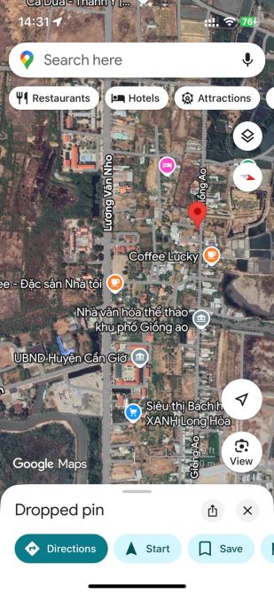 Bán lô đất mặt tiền đường Giồng Ao, Thị Trấn Cần Thạnh, Cần Giờ - 1