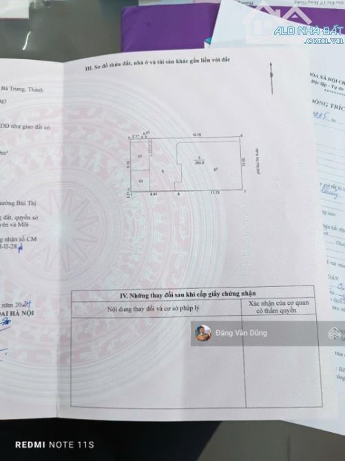 Bán nhà mặt phố Bùi Thị Xuân 200m2 mặt tiền 10m 100 tỷ. Phù hợp xây khách sạn, VP, Hội Sở - 1
