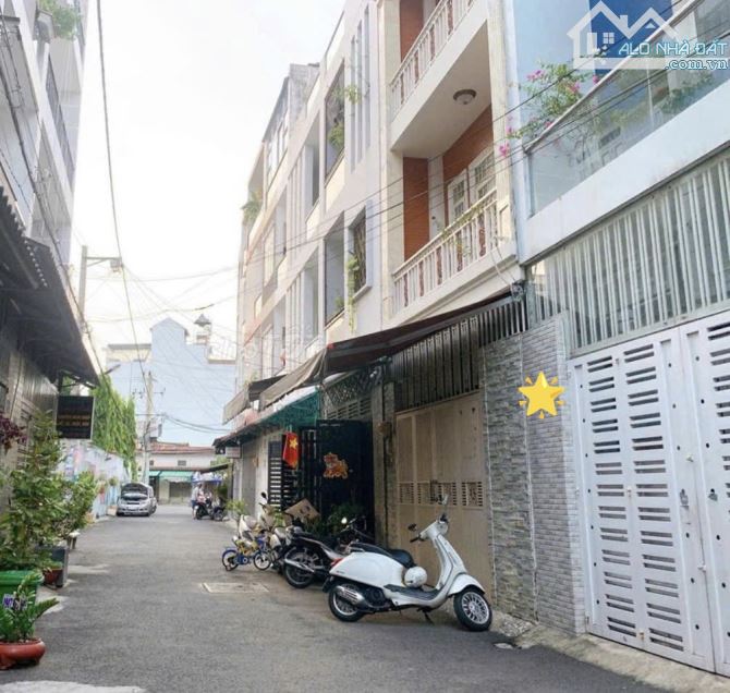 BÁN NHÀ HẺM XE HƠI KHU TÂN QUÝ, 4X14, 7PN, 4 TẦNG, 7.8 TỶ TL - 1