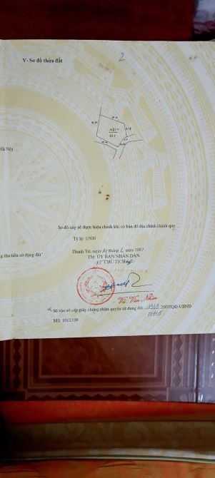 CHÍNH CHỦ CẦN BÁN NHÀ RIÊNG CÓ SÂN VƯỜN – 121M2 –GIÁ TỐT – XÃ ĐẠI THANH, THANH TRÌ, HÀ NỘI - 1