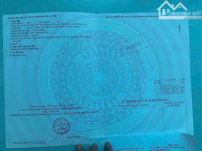 Bán đất vĩnh trung phường tây Nha Trang cách đường 23/10 chỉ 20m giá 2 tỷ 025 - 2