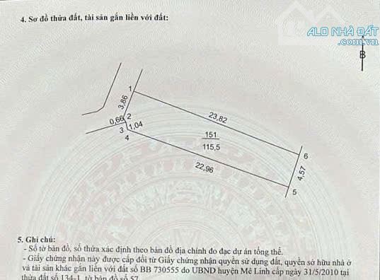 ĐẤT QUANG MINH Ô TÔ THÔNG NỞ HẬU DT116M2 MT4M GIÁ 3.3 TỶ - 2