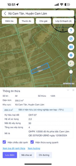 Bán đất Full thổ Suối Dầu 200m² ngang 5.4m giá chỉ 890 triệu, bao thuế phí – rẻ nhất khu! - 2