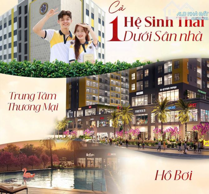 Bán căn hộ Bcons 2 phòng ngủ giá chỉ: 1,6 tỷ - 2