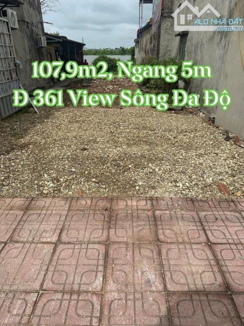 107,5m2 mặt đường 361 Đại Đồng view Sông Đa Độ - 2