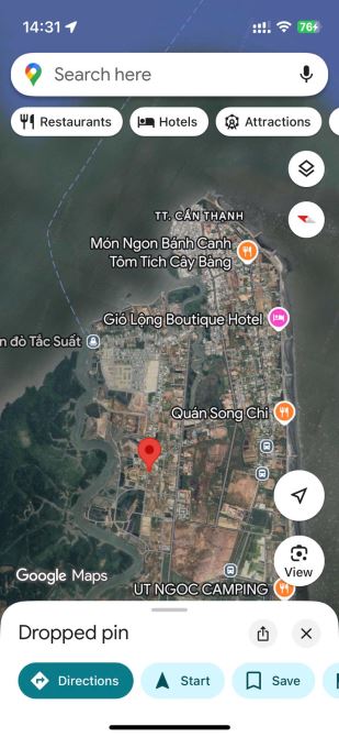 Bán lô đất mặt tiền đường Giồng Ao, Thị Trấn Cần Thạnh, Cần Giờ - 3
