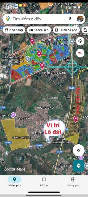 107,5m2 mặt đường 361 Đại Đồng view Sông Đa Độ - 3