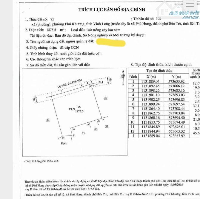 Bán 2000m2 đất mặt tiền đường oto phú hưng - 4