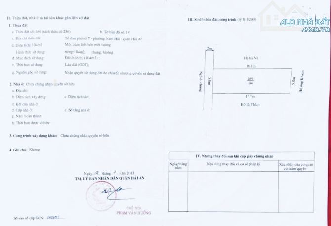 🌟BÁN ĐẤT TẶNG NHÀ 2 TẦNG NGÔ GIA TỰ, HẢI AN 208m GIÁ CHỈ 36tr/M Ô TÔ VÀO NHÀ - 6