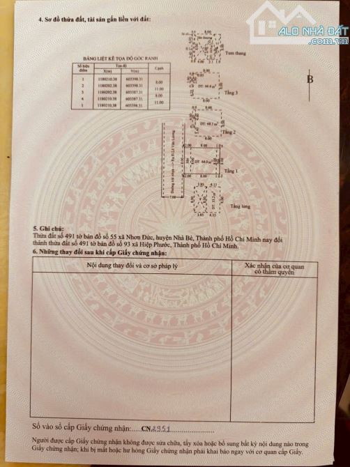 Nhà 5 Tầng, Hẻm Xe Hơi, 8x11m, Hỗ Trợ Vay 70%, 7.2 tỷ, KDC 1674 Lê Văn Lương, Nhà Bè - 7