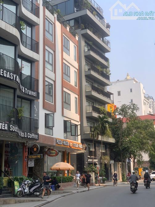 36 căn hộ cao cấp, Phố Võng Thị Tây Hồ, 270m2, MT 16m, 9 tầng, Tây thuê 400 triệu, 86 tỷ