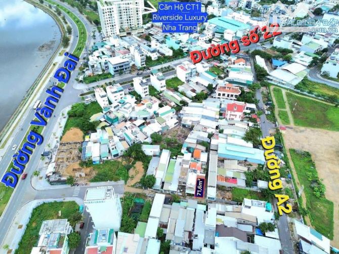 Bán lô đất 2 mặt tiền sát khu đô thị VCN Phước Long 1. Giá 3 tỷ 600 triệu
