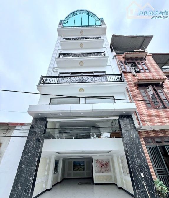 Giá tốt, Bán nhà Phúc Lợi 6 tầng thang máy, Gara Oto, Dt 75m2 mt 6m hậu 6m