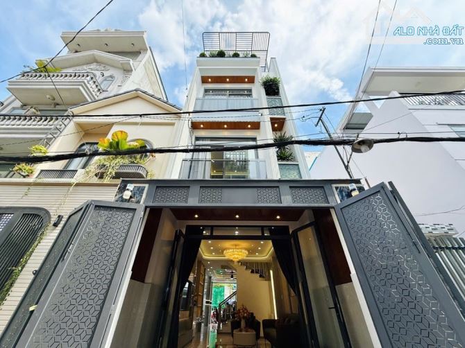 HẺM XE HƠI - NHÀ SMART HOME - XE HƠI NGỦ TRONG NHÀ  -  2 MẶT TIỀN - FULL NỘI THẤT - GÒ