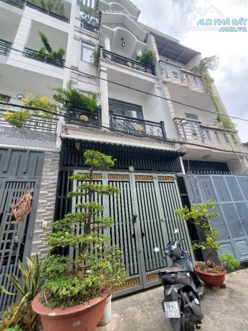 NGÃ 4 BỐN XÃ 4 TẦNG -HẺM XE HƠI-LÊ VĂN QUỚI -BÌNH TRỊ ĐÔNG- BÌNH TÂN 4MX14M -6.7 TỶ