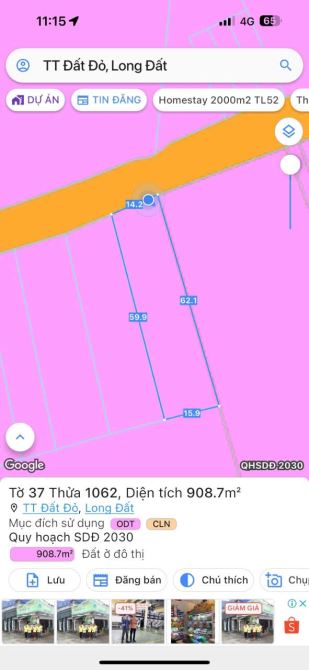 Nhà Vườn Thị Trấn Đất Đỏ - Huyện Long Đất- Gần Biển Phước Hải 🏡 Bán kính 2km - 10