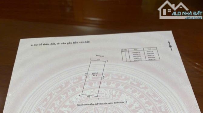 BÁN NHÀ MẶT PHỐ ĐẠI LA,DT 42M, MT3,6M, GIÁ 23TỶ. - 1