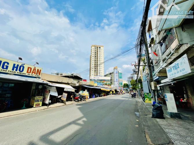 BÁN GẤP GÓC 3 MẶT TIỀN HẺM CHỢ PHẠM VĂN HAI 3X15 HẺM 8M TRỆT 3 LẦU CHỈ 11,9 TỶ - 1