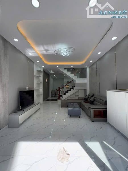 Nhà Mới Đẹp (ĐS1) Thống Nhất P16 Gò Vấp, HXH, 3 Tầng, 4 x 11, Sát Mặt Tiền, Giá 6 Tỷ Hơn - 1