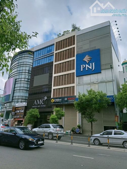 Bán toà nhà góc 2 MT 186-186Bis Nguyễn Thị Minh Khai, P6, Q3. XD Hầm, 13 tầng - 2