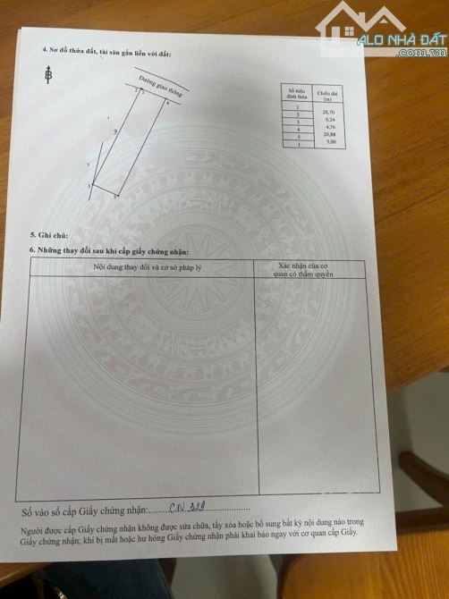 Bán Lô Đất SH Thổ Cư, dt 5 x 21m Giá 1 tỷ 250tr, Ấp 5, An Phước, Long Thành, Ngã 3 Tam An - 2