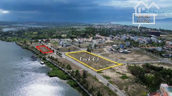 SIÊU PHẨM ĐẤT VEN BIỂN AN BÀNG – VIEW SÔNG CỔ CÒ – MUA LẺ HOẶC LOCK 9 LÔ LIỀN KỀ ĐẸP - 2
