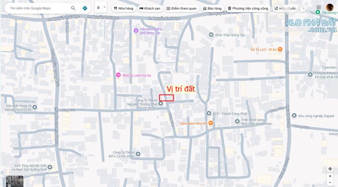 Bán đất 7.3x15m, Hẻm Đông Tác p. Tân Đông Hiệp gần TTYT Dĩ An - 2