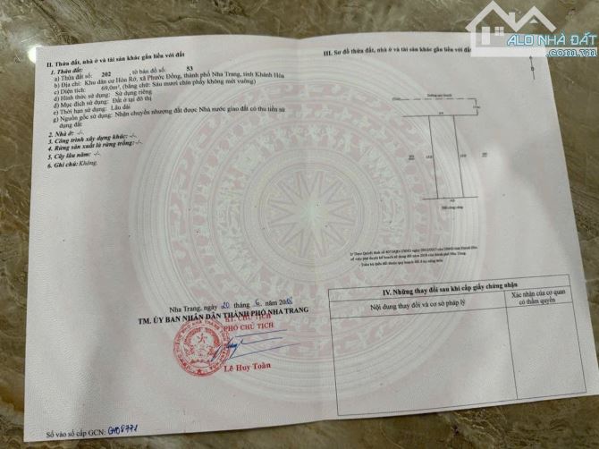 Bán Đất TĐC Hòn Rớ Phước Đồng Nha Trang Khánh Hoà - 2